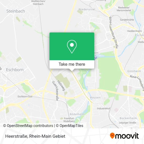 Карта Heerstraße