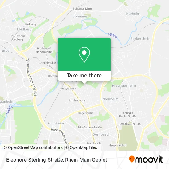 Карта Eleonore-Sterling-Straße