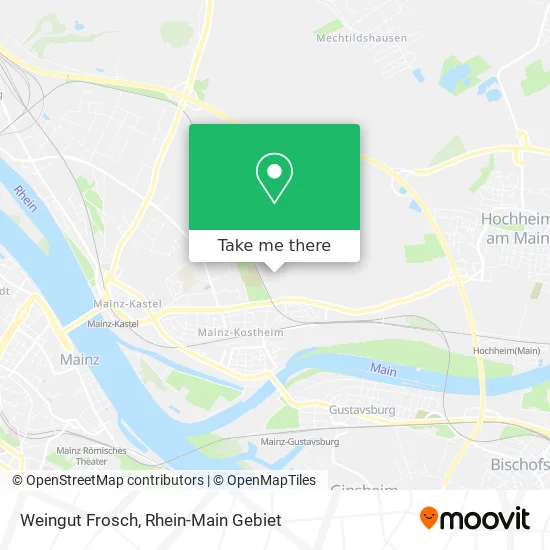 Карта Weingut Frosch