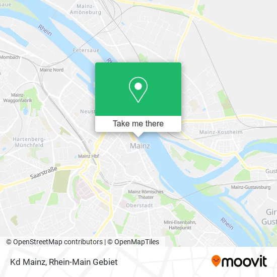Карта Kd Mainz