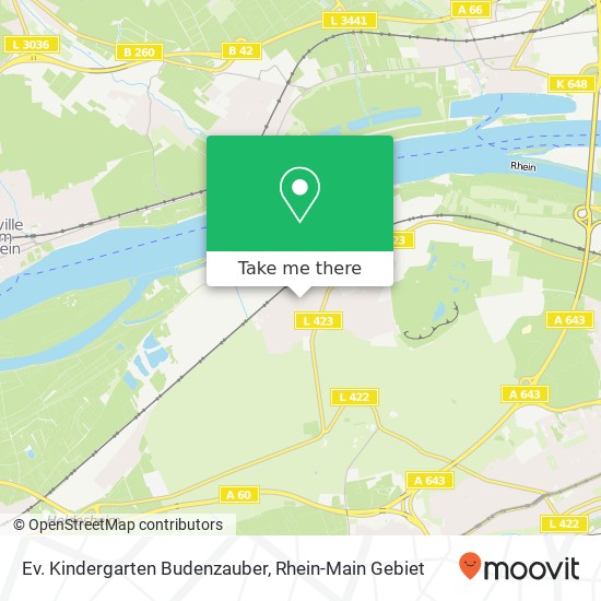 Ev. Kindergarten Budenzauber map