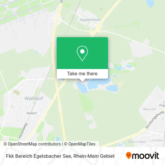 Карта Fkk Bereich Egelsbacher See
