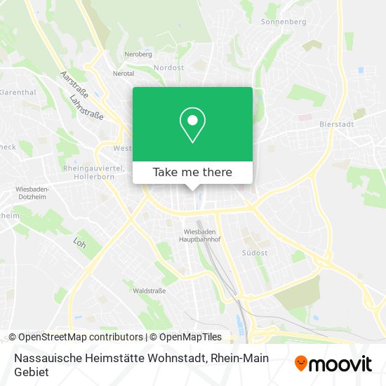 Nassauische Heimstätte Wohnstadt map