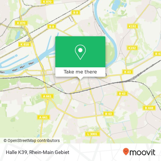Halle K39 map
