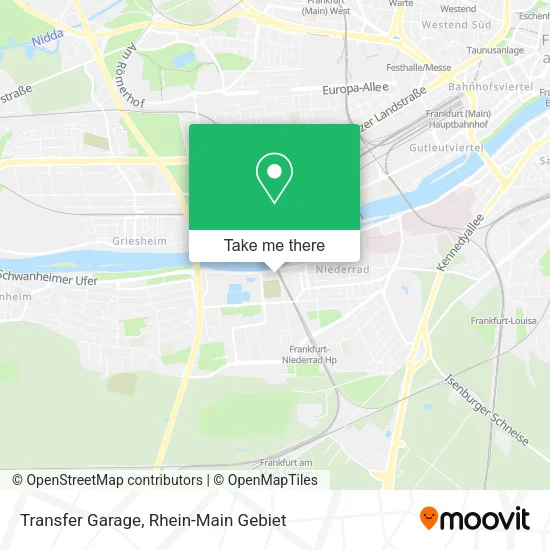 Карта Transfer Garage