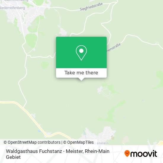 Waldgasthaus Fuchstanz - Meister map