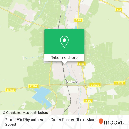 Карта Praxis Für Physiotherapie Dieter Rucker