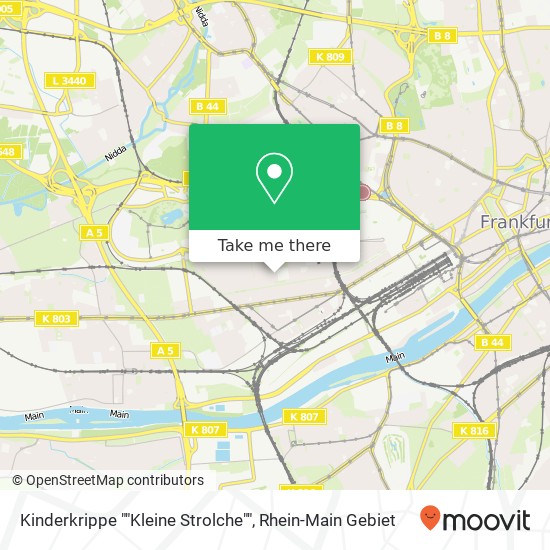 Kinderkrippe ""Kleine Strolche"" map