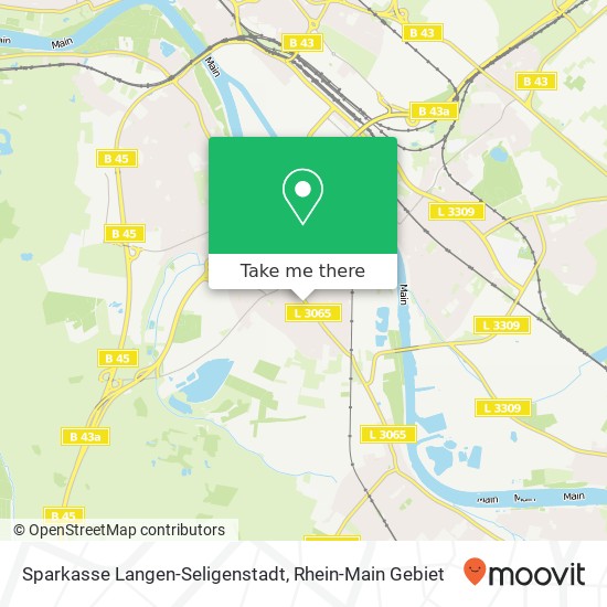 Sparkasse Langen-Seligenstadt map