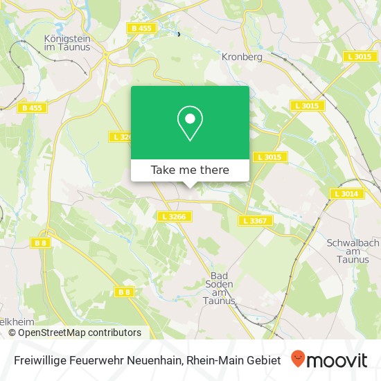 Freiwillige Feuerwehr Neuenhain map