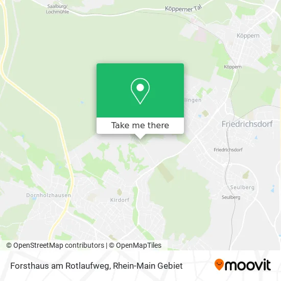 Карта Forsthaus am Rotlaufweg