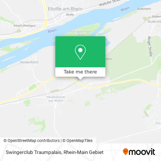 Карта Swingerclub Traumpalais