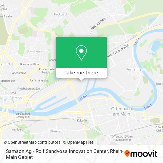 Samson Ag - Rolf Sandvoss Innovation Center map