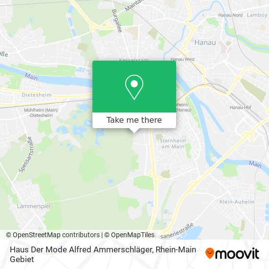 Haus Der Mode Alfred Ammerschläger map