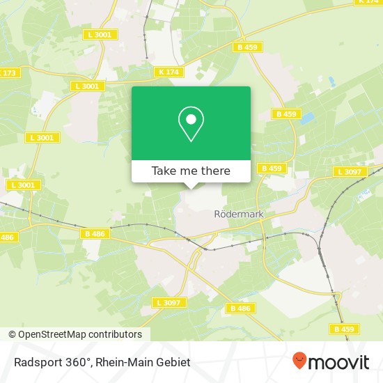 Radsport 360° map