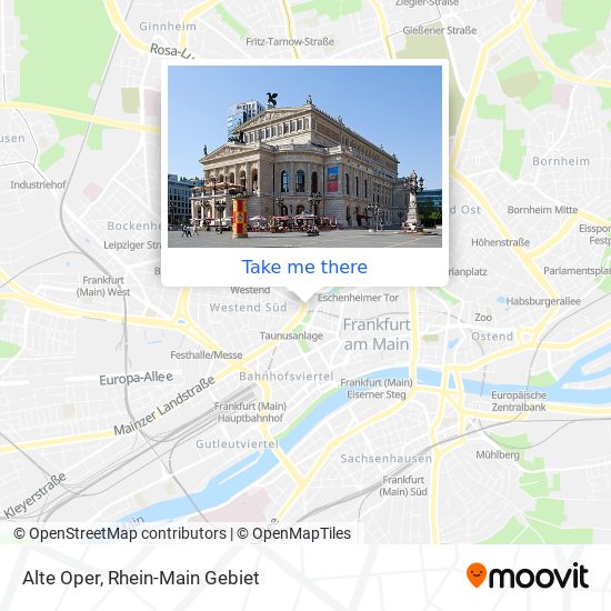 Alte Oper map