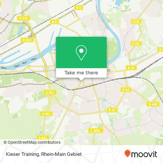 Kieser Training map