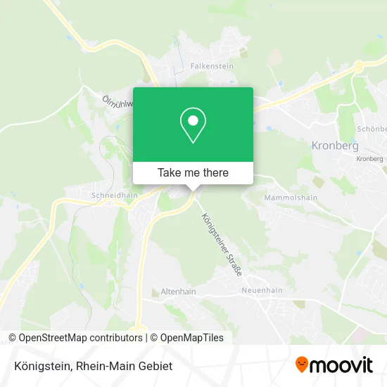 Карта Königstein