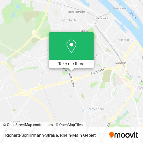 Карта Richard-Schirrmann-Straße