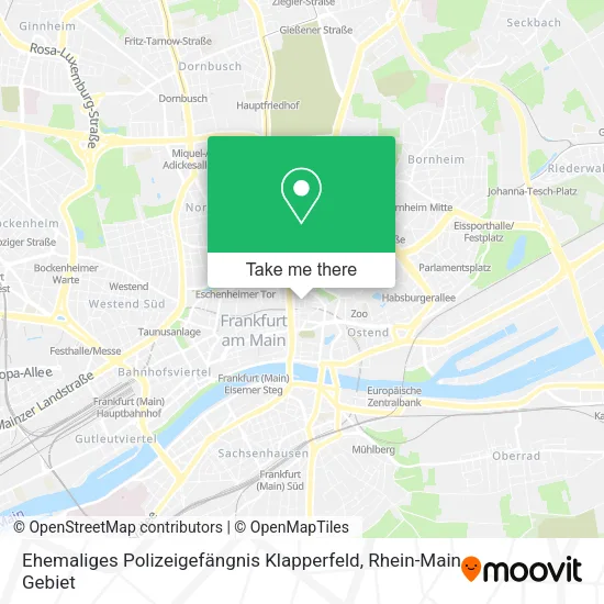 Карта Ehemaliges Polizeigefängnis Klapperfeld