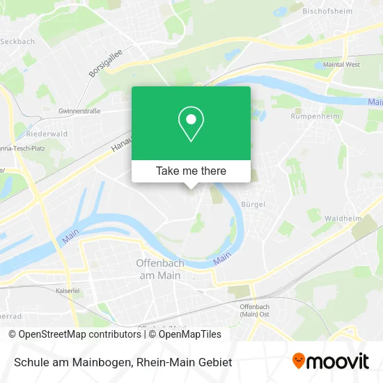 Карта Schule am Mainbogen