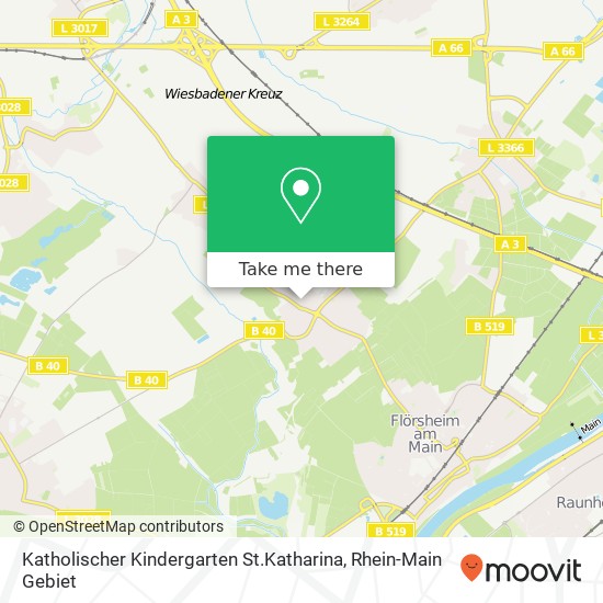 Katholischer Kindergarten St.Katharina map