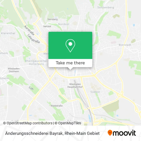 Карта Änderungsschneiderei Bayrak