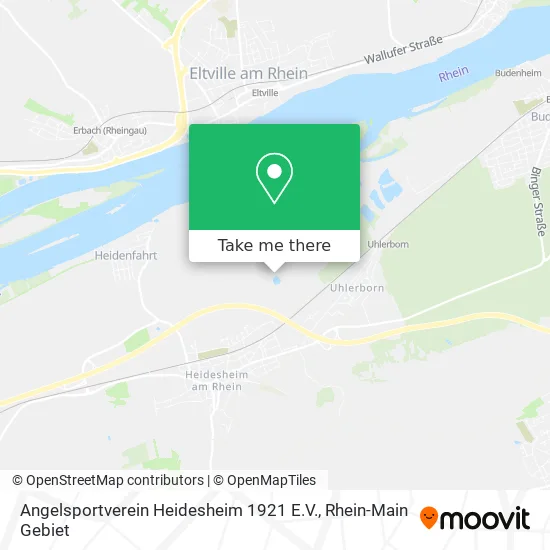 Карта Angelsportverein Heidesheim 1921 E.V.