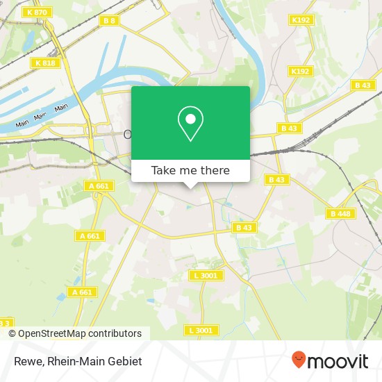 Rewe map