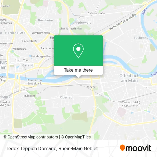 Карта Tedox Teppich Domäne