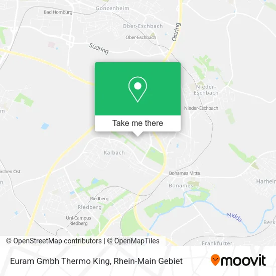 Euram Gmbh Thermo King map