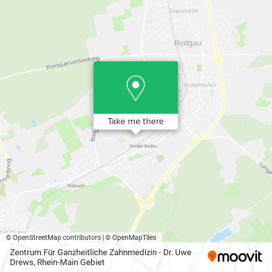 Zentrum Für Ganzheitliche Zahnmedizin - Dr. Uwe Drews map