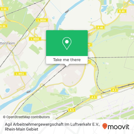 Agil Arbeitnehmergewergschaft Im Luftverkehr E.V. map