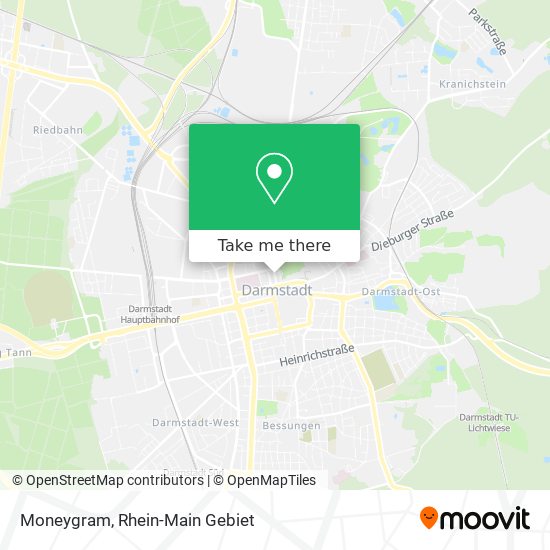 Moneygram map