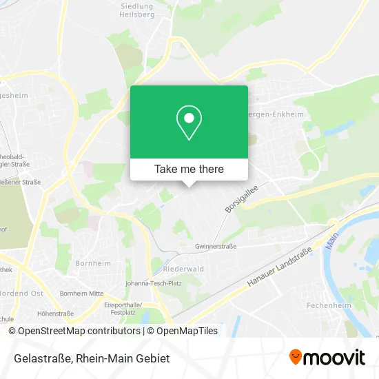 Карта Gelastraße