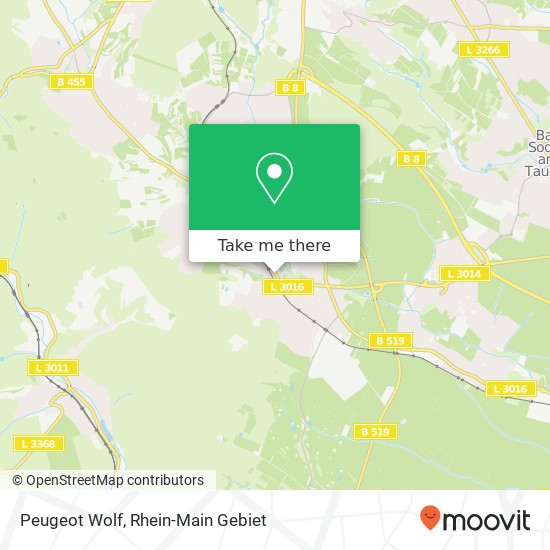 Peugeot Wolf map