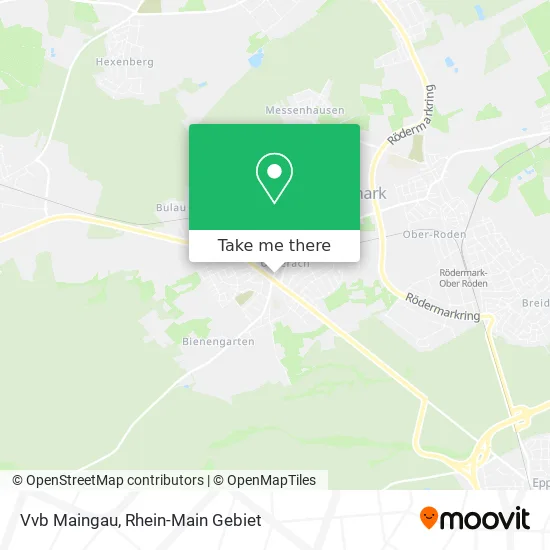 Карта Vvb Maingau