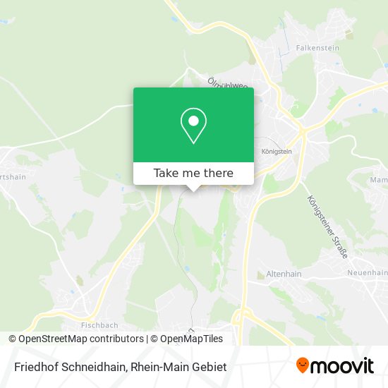 Карта Friedhof Schneidhain