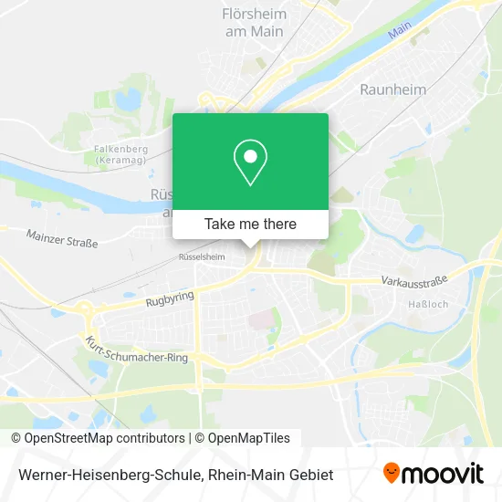 Карта Werner-Heisenberg-Schule