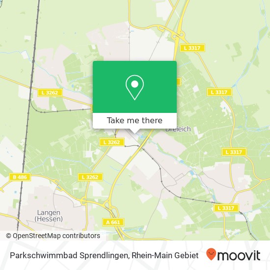 Parkschwimmbad Sprendlingen map