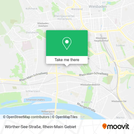 Карта Wörther-See-Straße