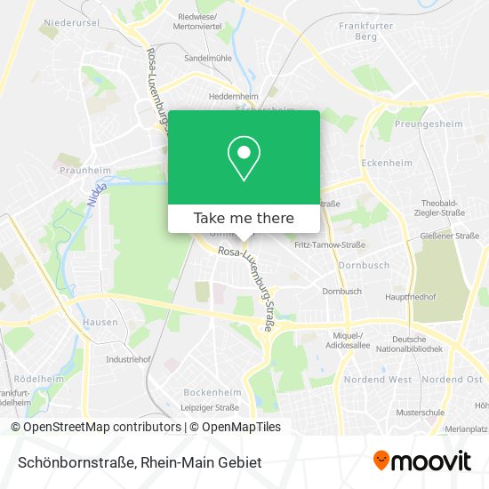 Schönbornstraße map