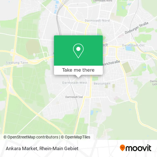 Карта Ankara Market