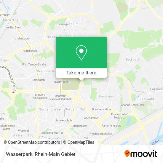 Wasserpark map