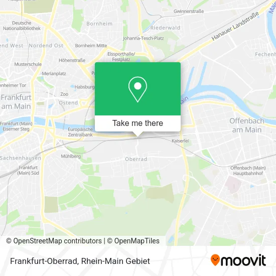 Карта Frankfurt-Oberrad
