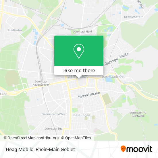 Heag Mobilo map