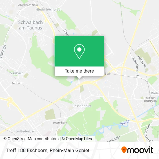 Treff 188 Eschborn map