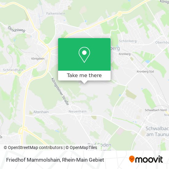 Friedhof Mammolshain map