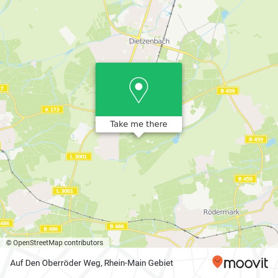 Auf Den Oberröder Weg map