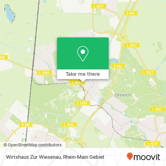 Wirtshaus Zur Wiesenau map